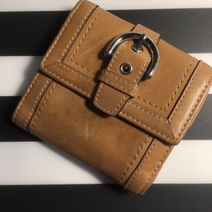Tan COACH Wallet
